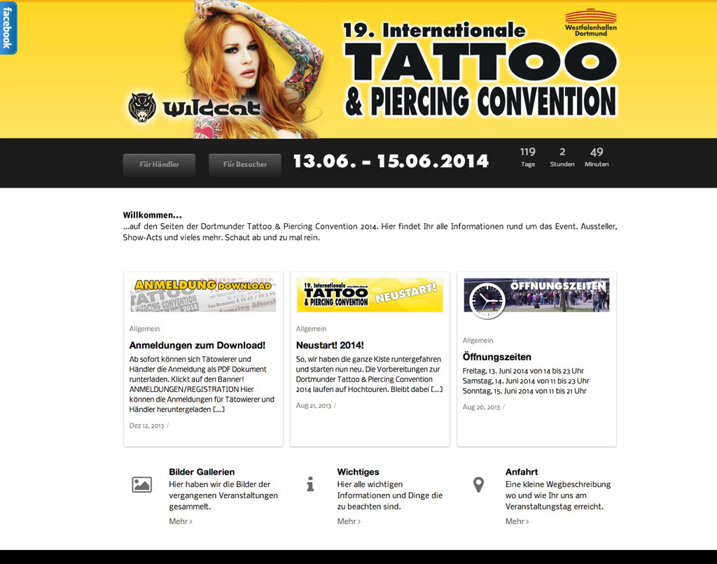 Dortmunder Tattoo und Piercing Convention - The Fine Art Gronau