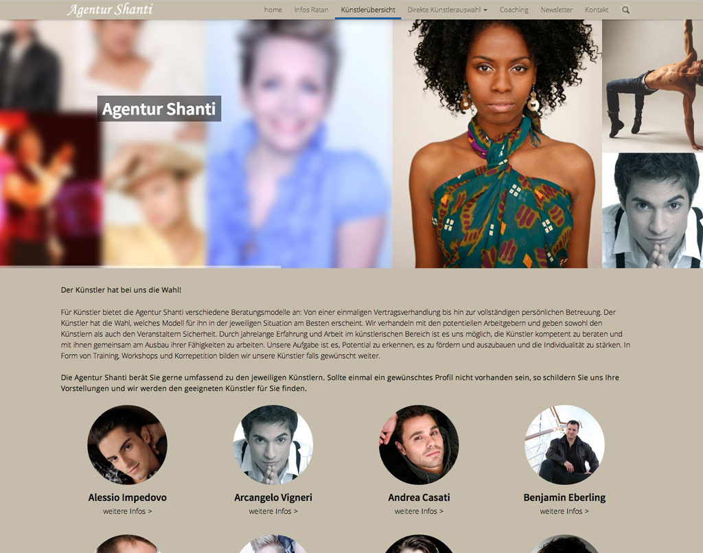 Agentur Shanti - The Fine Art Gronau