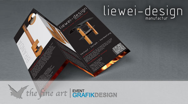 Liewei Design Faltprospekte