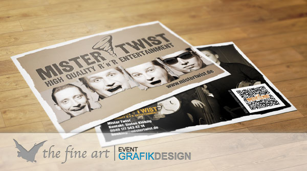 Postkarten Mister Twist